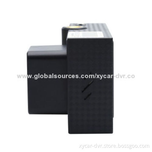 HD 720P Dual-lens Car Black Box with GPS/G-sensor/Voice Speech/AV-in/Motion Detection